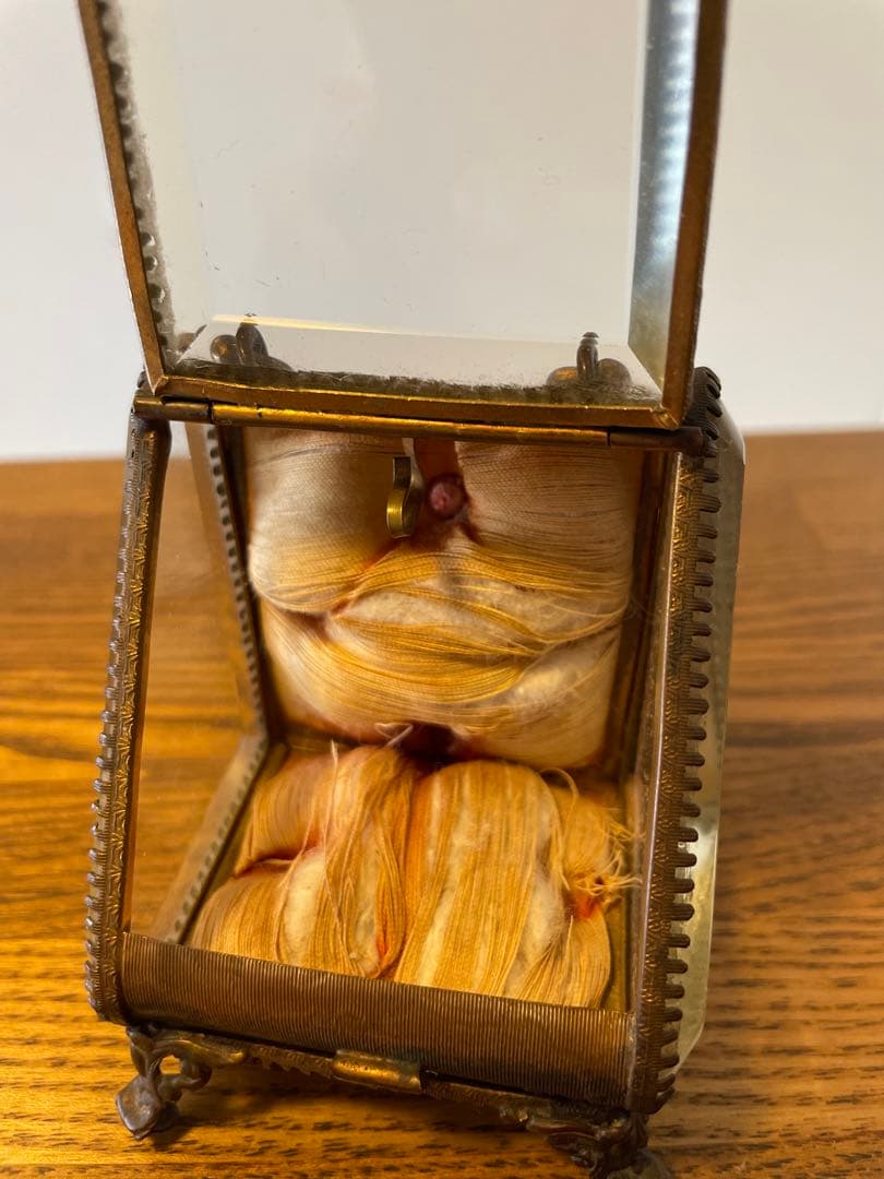 【フランス製】ガラスケース アンティーク ヴィンテージ