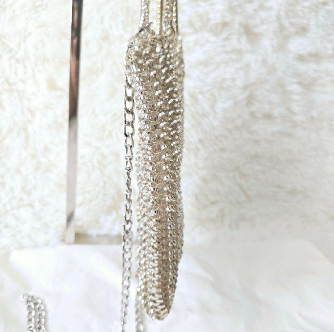 アンテプリマ★ANTERIMA★シルバー ゴールドスクエア★ミディアム