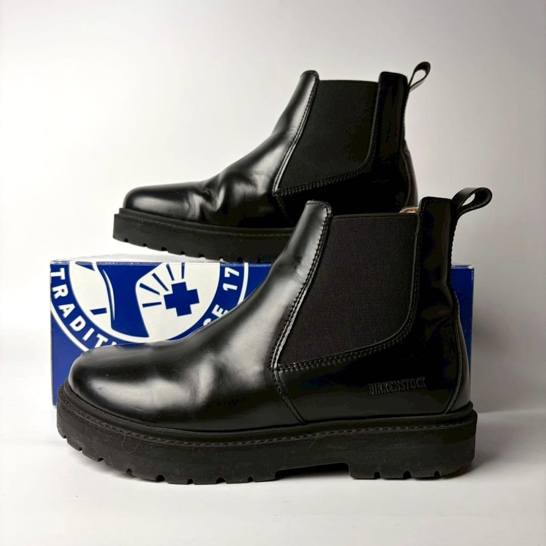 【美品】BIRKENSTOCK STALON Chelsea boots 黒36