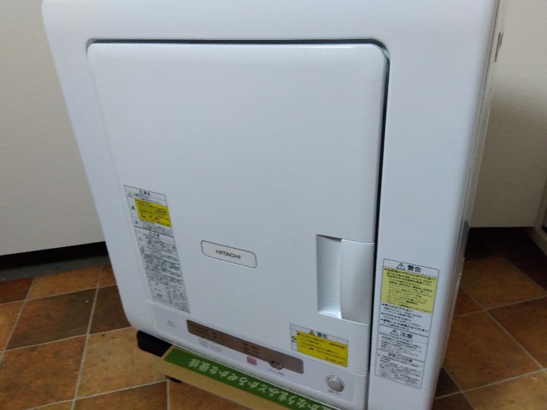日立 衣類乾燥機 4kg お掃除付きドラム DE-N40HX-W 23年製