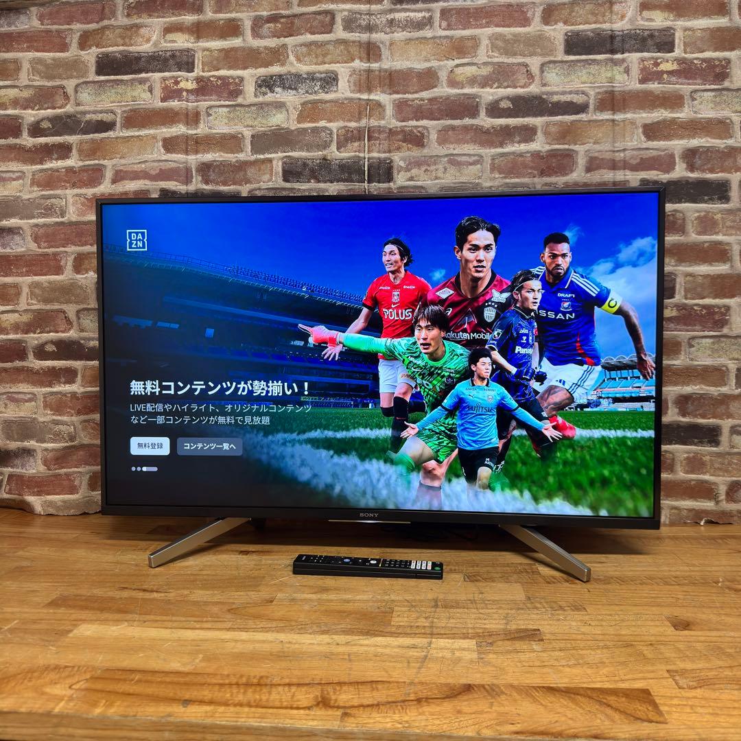 SONY 43V型 4K 液晶テレビ BRAVIA KJ-43X8500G