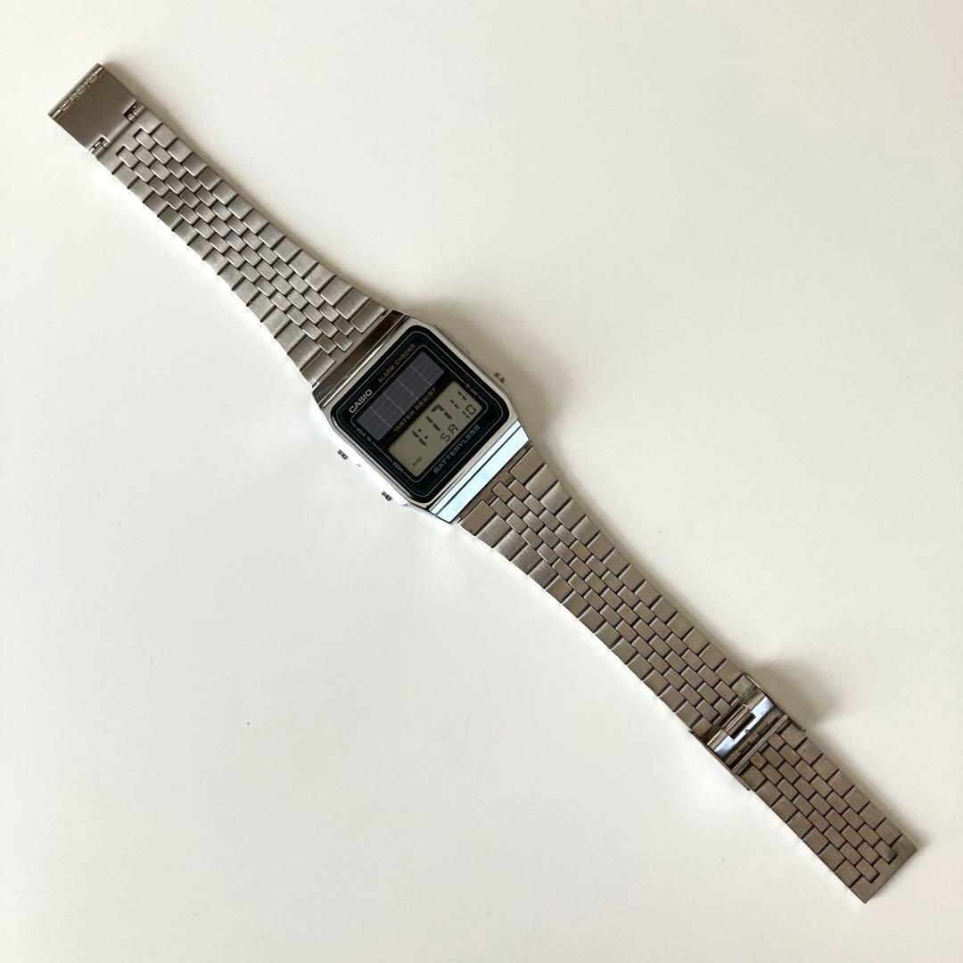 CASIO AL-180 80s“Old CASIO” Solar チープカシオ