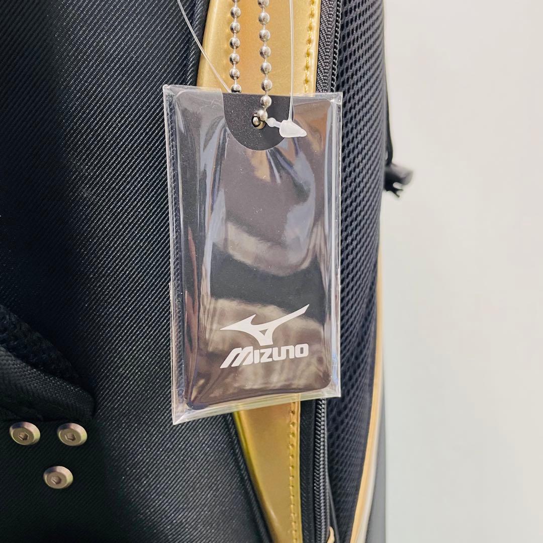 新品未使用 Mizuno ミズノ キャディバッグ ブラック ゴルフ