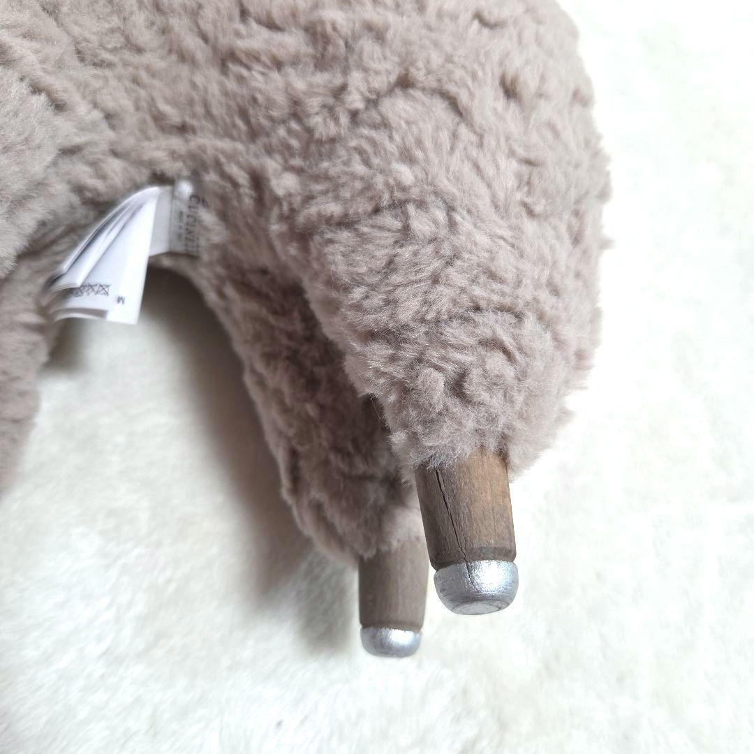 カシミヤ モヘア混●ブルネロクチネリ ヤギ ぬいぐるみ インテリア アニマル