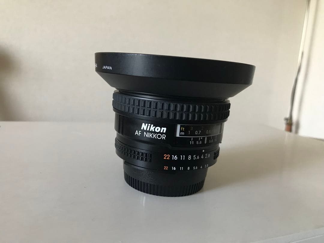 Nikon 20ミリ単焦点レンズ　f2.8