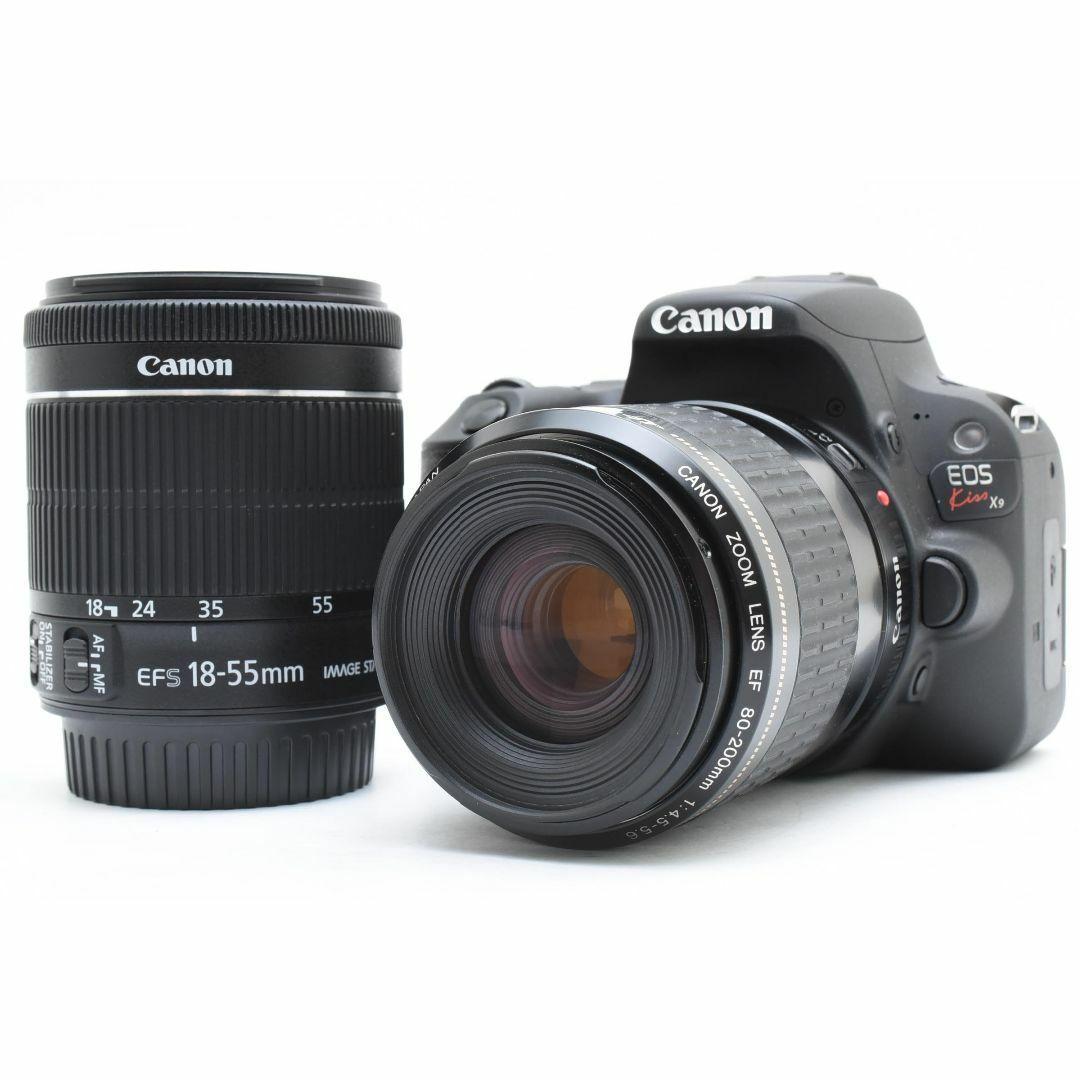 ❤️ダブルズームキット❤️Canon EOS Kiss X9❤️おまけ多数❤️