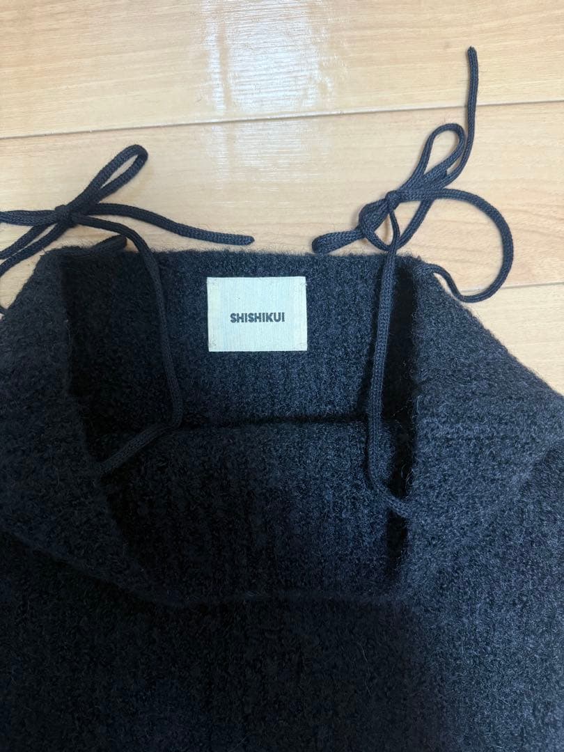 SHISHIKUI 黒 キャミニット