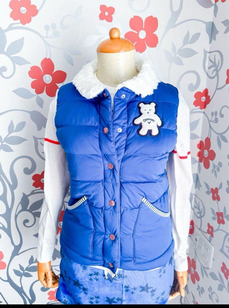 ３点お得セット【新品】キャロウェイ ゴルフ 保温 ベスト フリース 防寒 NEW