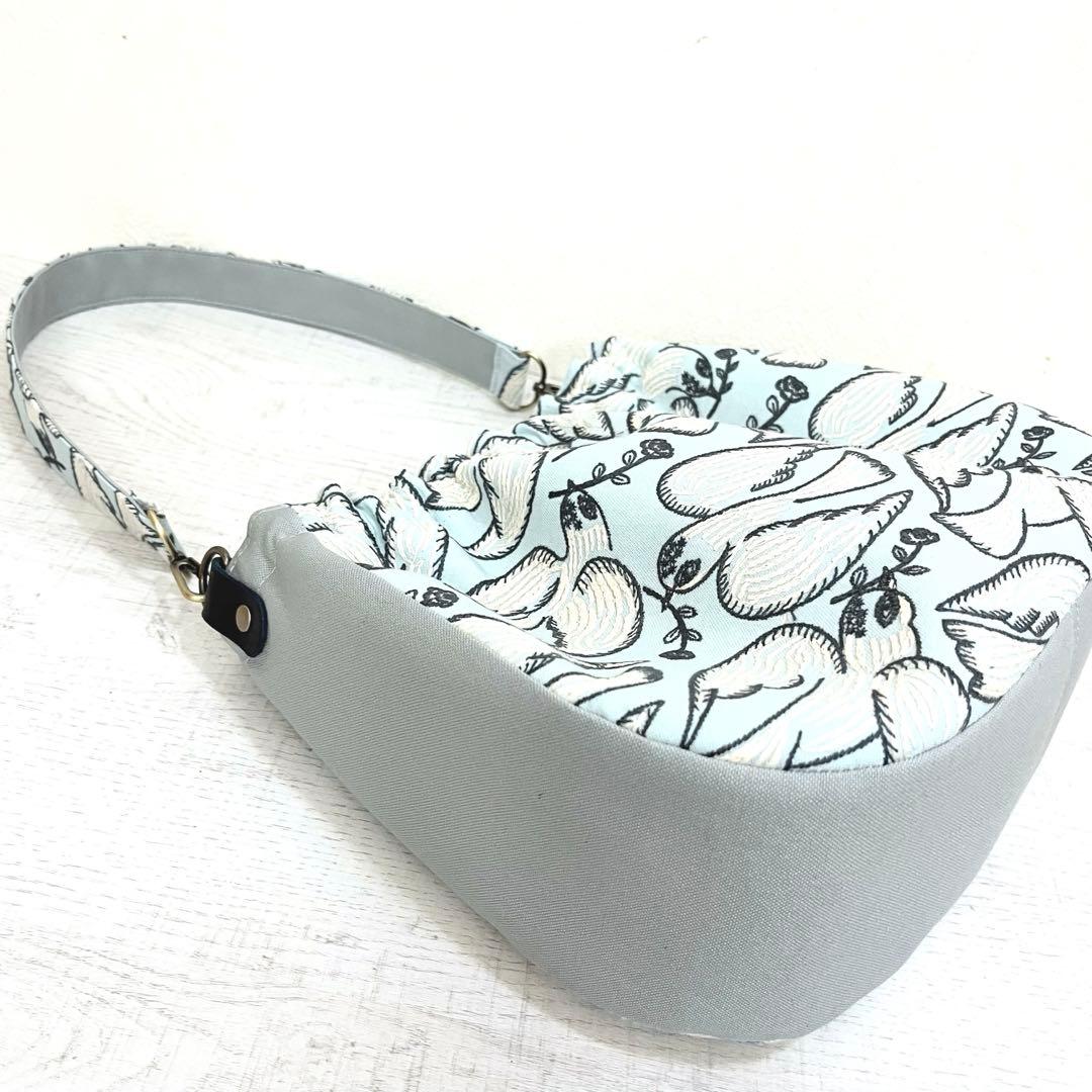 ミナペルホネン　ハンドメイド　ショルダーバッグ　following day