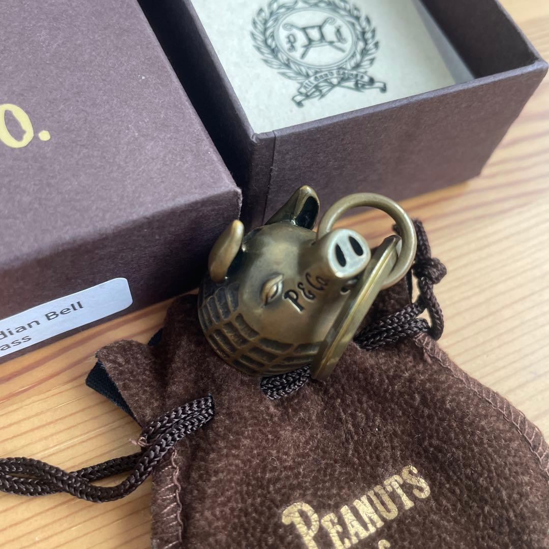 PEANUTS & Co. PORKCHOP ガーディアンベル　真鍮ブラス
