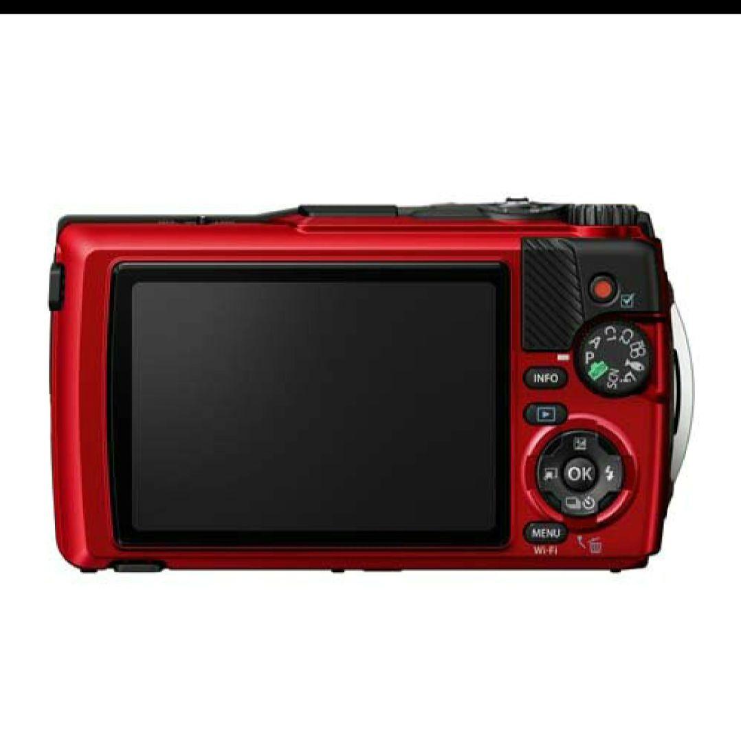 OLYMPUS TG-7 レッド 互換充電池充電器付き 購入前にコメント必須
