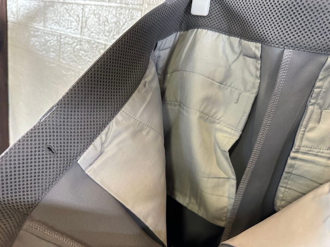 BRIEFING ブリーフィング 3D ロゴ ジョガー パンツ グレー