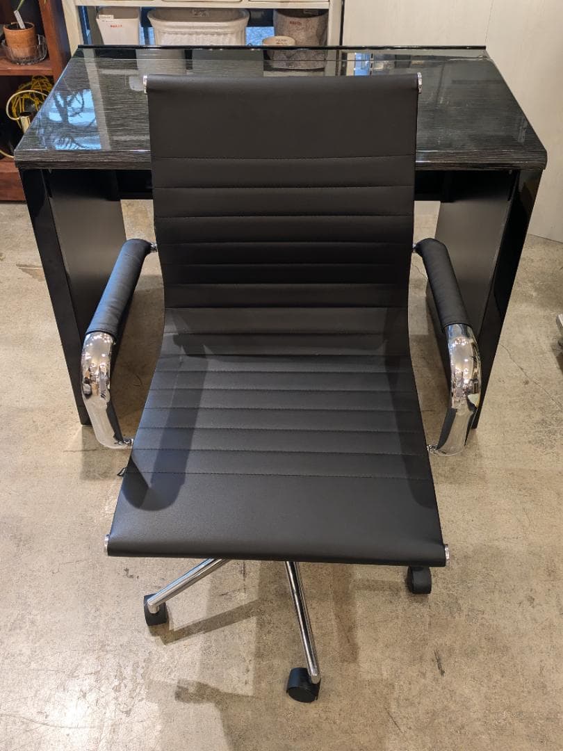 【3点セット】 シギヤマ家具 GRAIN PCデスク チェア ライト 関家具