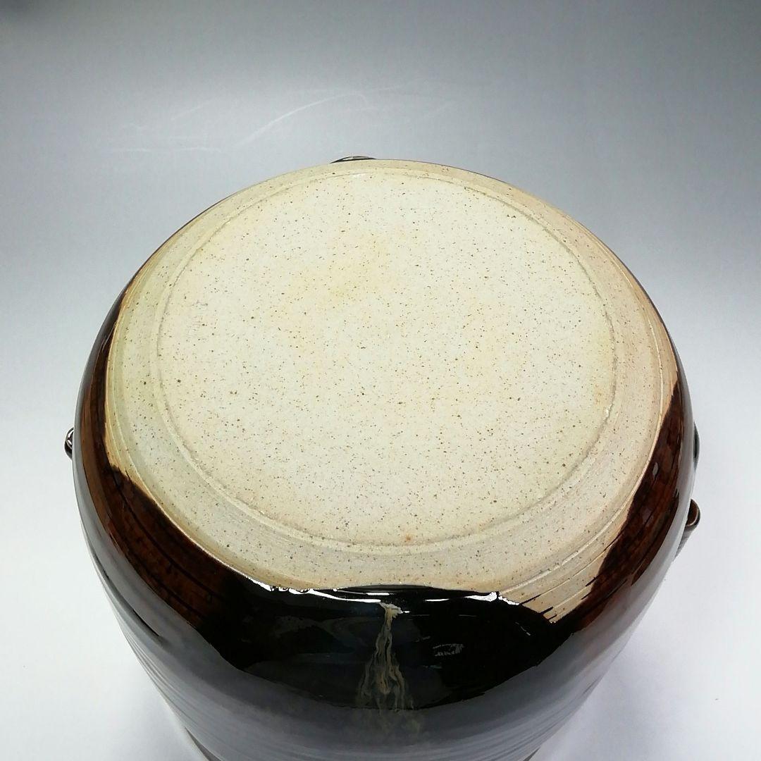 Ｓ２９０　水指　『高取写　水指』『青柳翠峰造』　共箱　茶道具