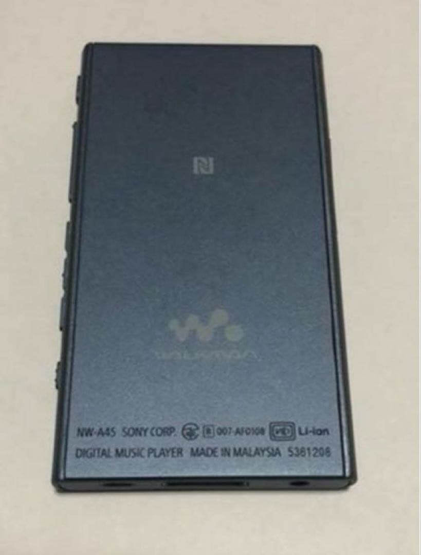 NW-45HN ウォークマン ノイズキャンセリング ハイレゾ ブルー