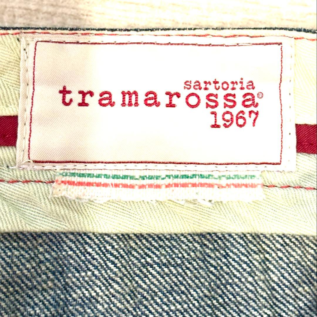 Tramarossa トラマロッサ デニム32濃紺 ボタンフライ イタリア赤ミミ