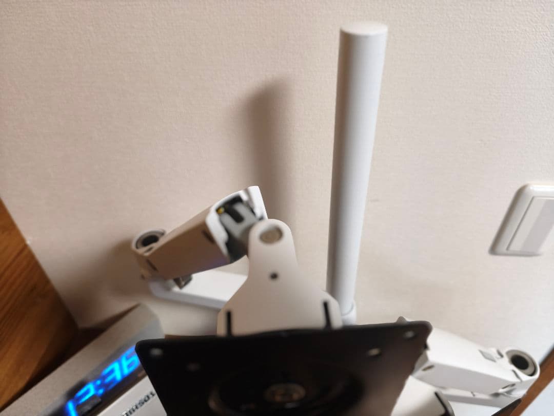 【美品】エルゴトロン デュアルスタッキングアーム 45-509-216