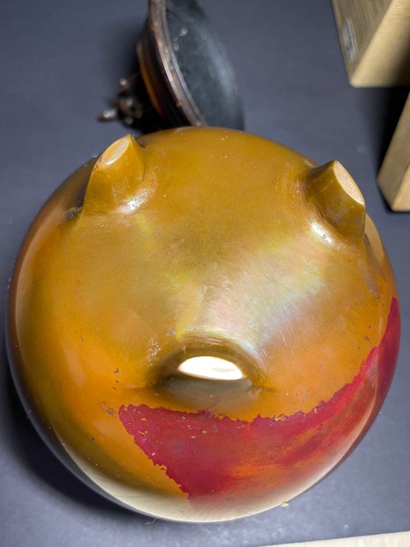 松美堂　高岡銅器　伝統工芸品　夏目型香炉
