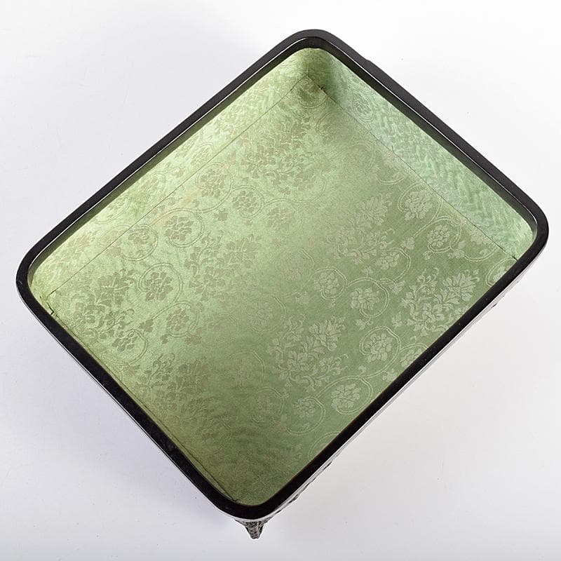 華山作　御所籠　皆具共　茶碗　棗など　十三点一式　仕覆付　共箱　F　R7699B