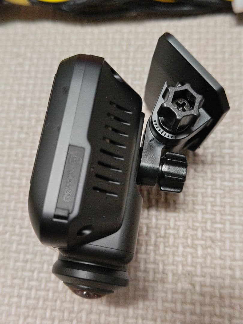 コムテック ZDR 037 360°タイプドライブレコーダーリアカメラ配線付き。