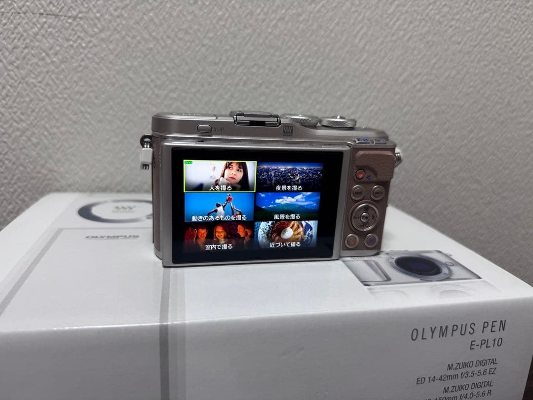 Olympus PEN E-PL10 本体＋レンズ2本 フルセット 美品