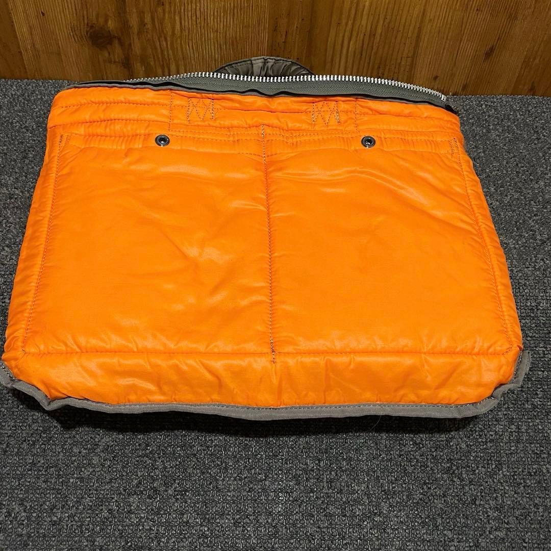 希少✨ PORTER タンカー シルバー グレー ブリーフケース