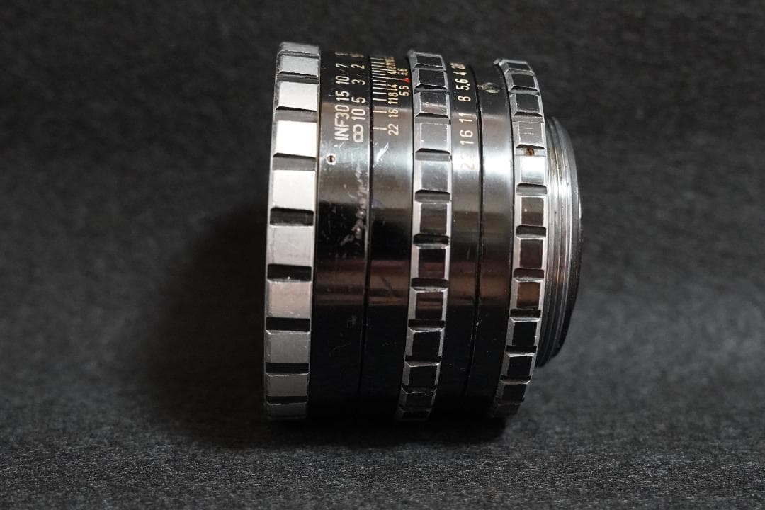 オールドレンズ ISCO-MAT 50mm f/1.9 SN:782628