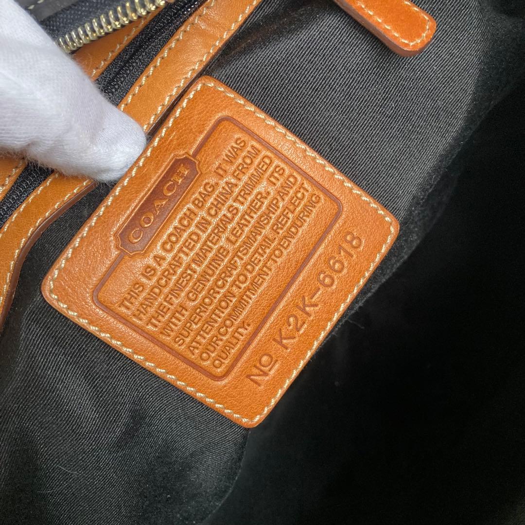 未使用級 大容量 vintage coach archive old hobo