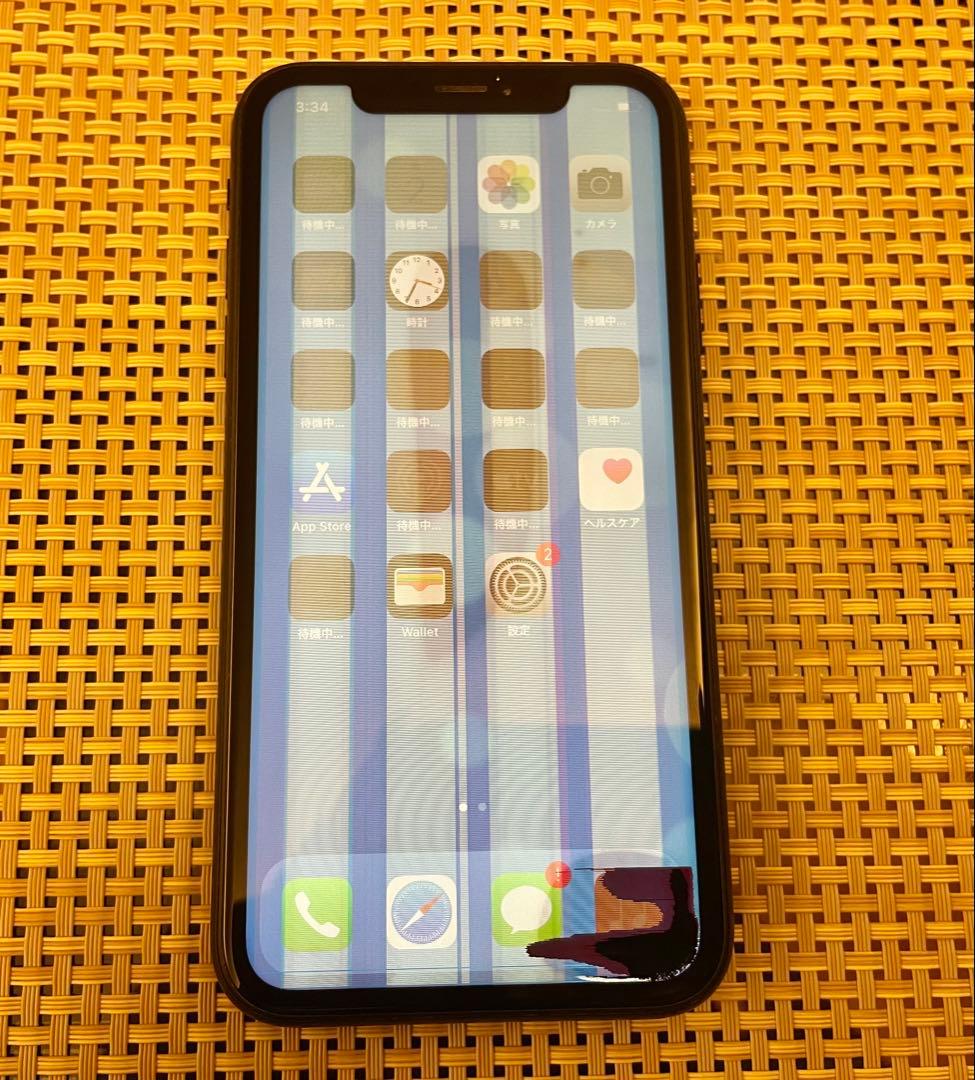 Apple iPhone XR 128GB 箱つき 液晶に難あり