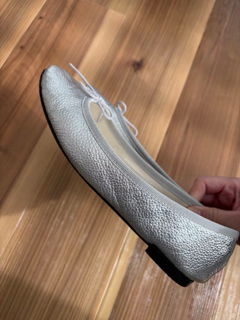 Repetto シルバー バレエシューズ　37