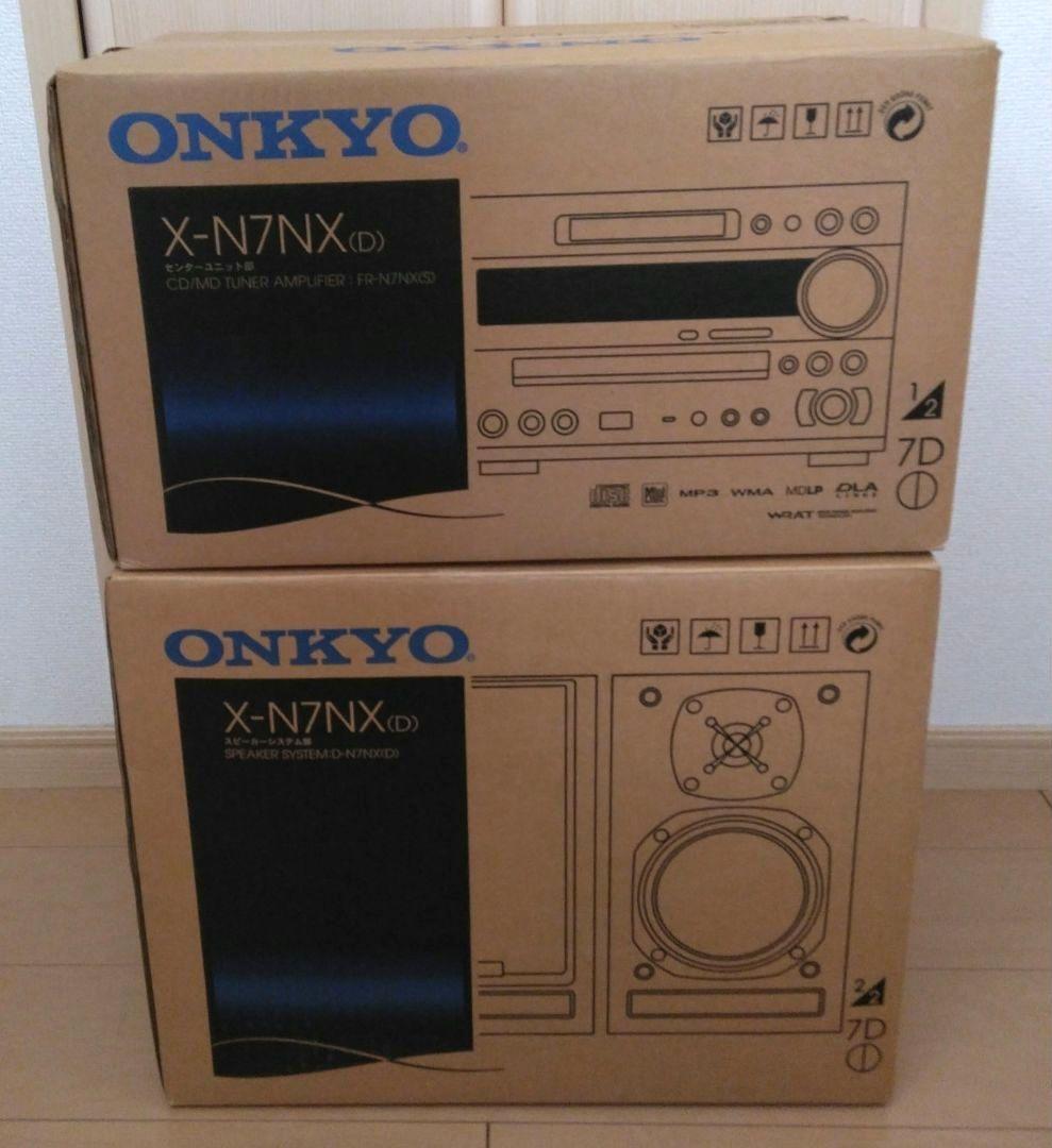 【ジャンク品】ONKYO CD MD コンポ X - FR N7NX オンキヨー