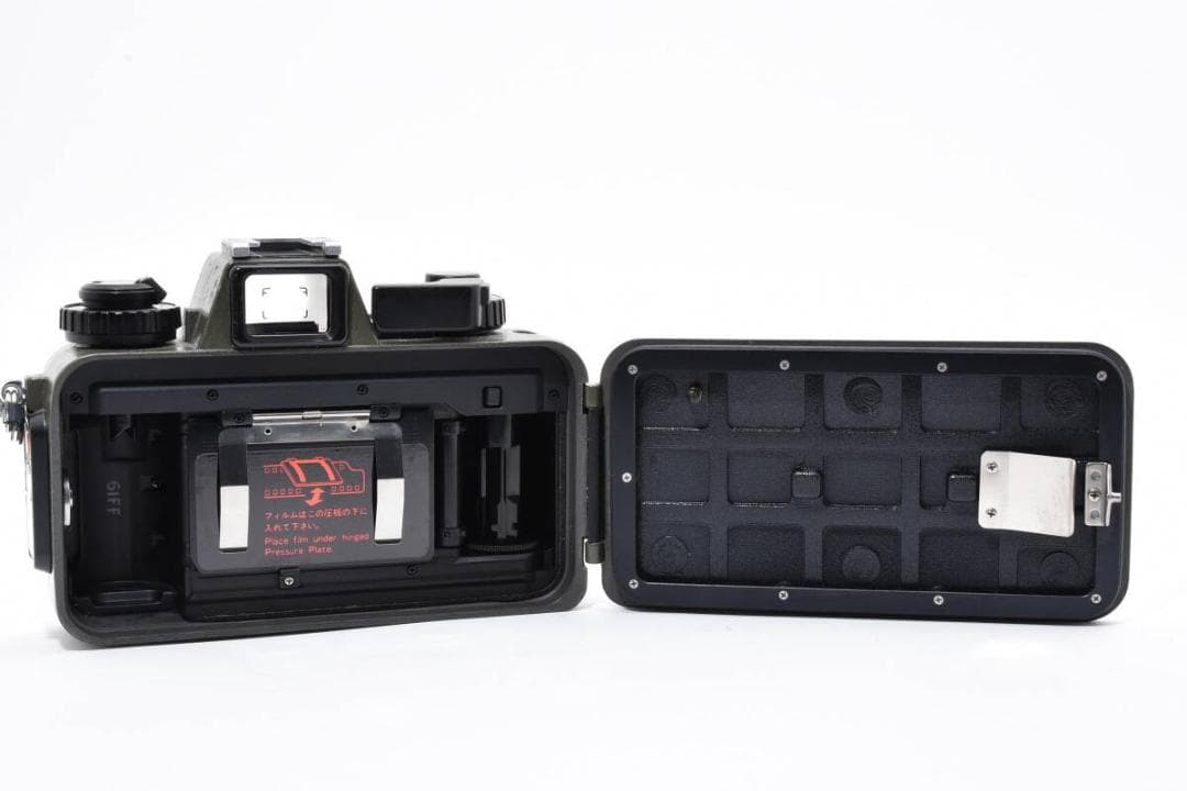 【シャッターOK】Nikon NIKONOS-V オリーブグリーン 水中カメラ