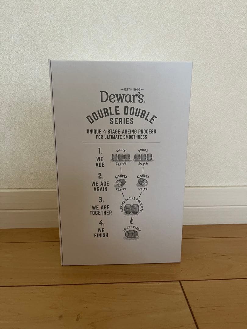 ウイスキー Dewar's 21 Year Old Double Double 750ml