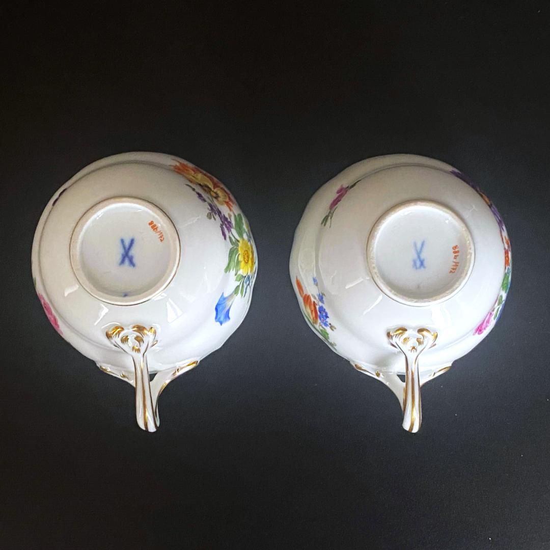 【美品】マイセン★Meissen Cross Swords★ティーセット
