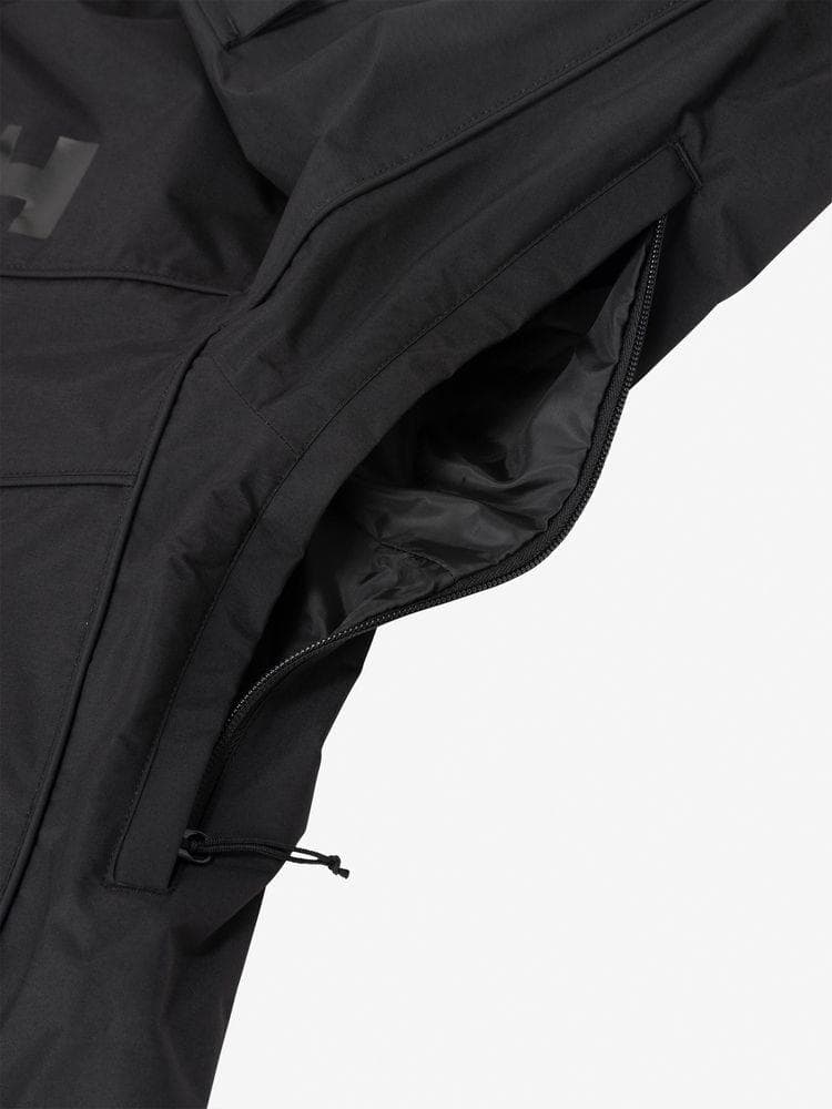 HELLY HANSENウラーDシェルジャケット2.0　ユニセックスXSブラック