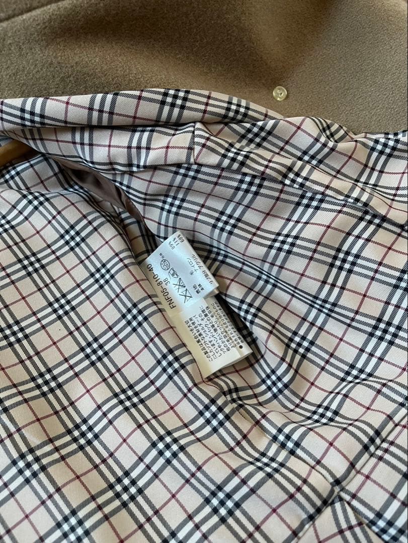 美品 BURBERRY BLUE LABEL バーバリー コート