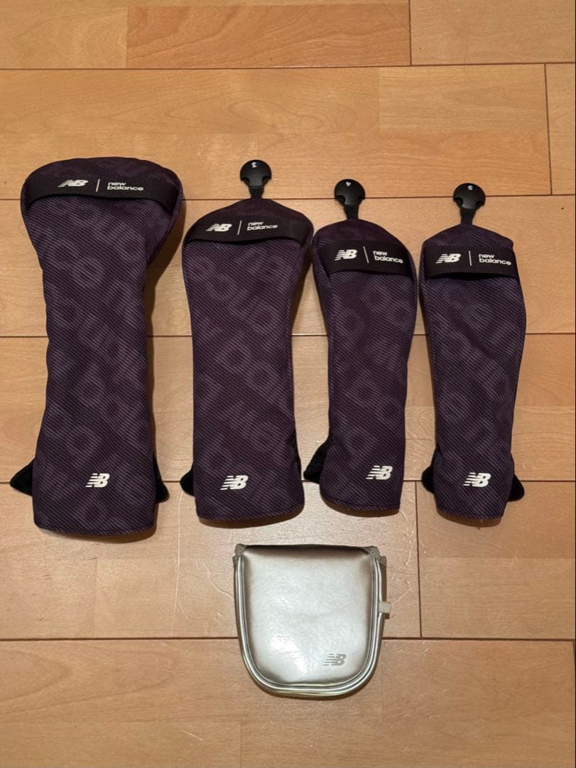 ニューバランス　キャディバッグ　ヘッドカバー　セット