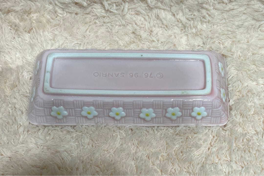 ハローキティ 箸置きセット　ミミィ くま ひつじ マスコット 1996年製