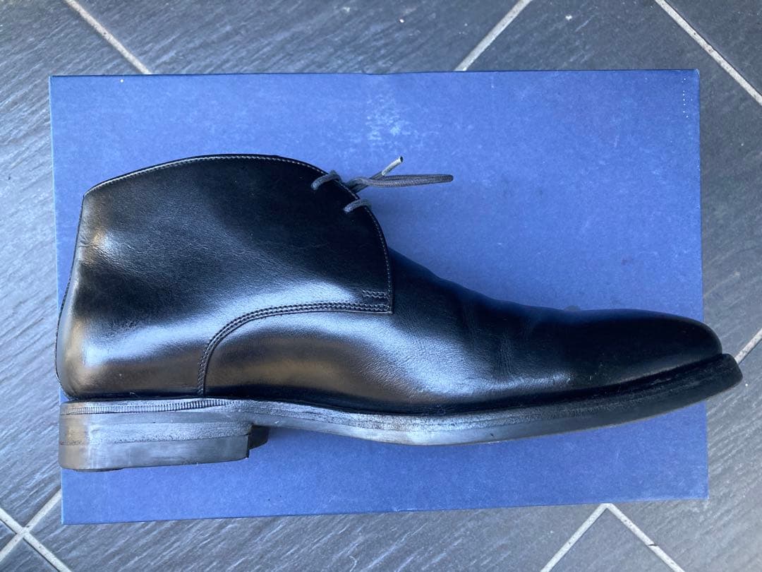 JALAN SRIWIJAYA ジャランスリワヤ　チャッカーブーツ黒色