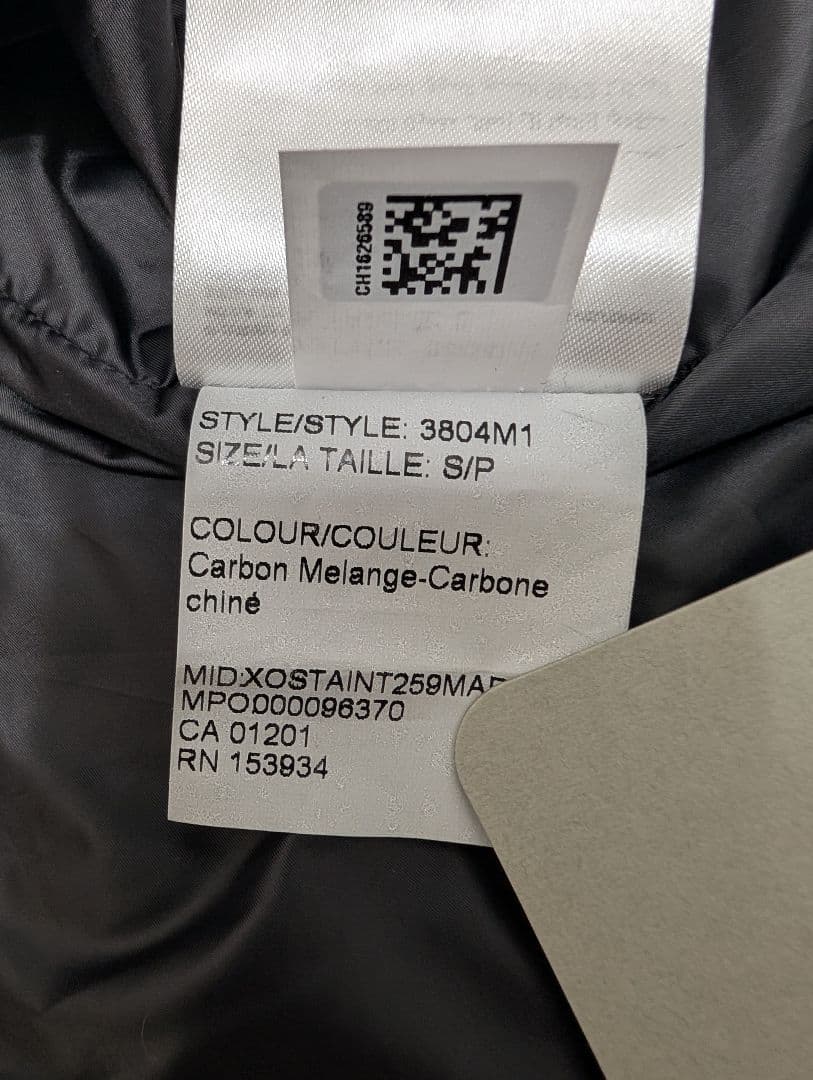  カナダグース ウール マクミラン ブラックレーベル