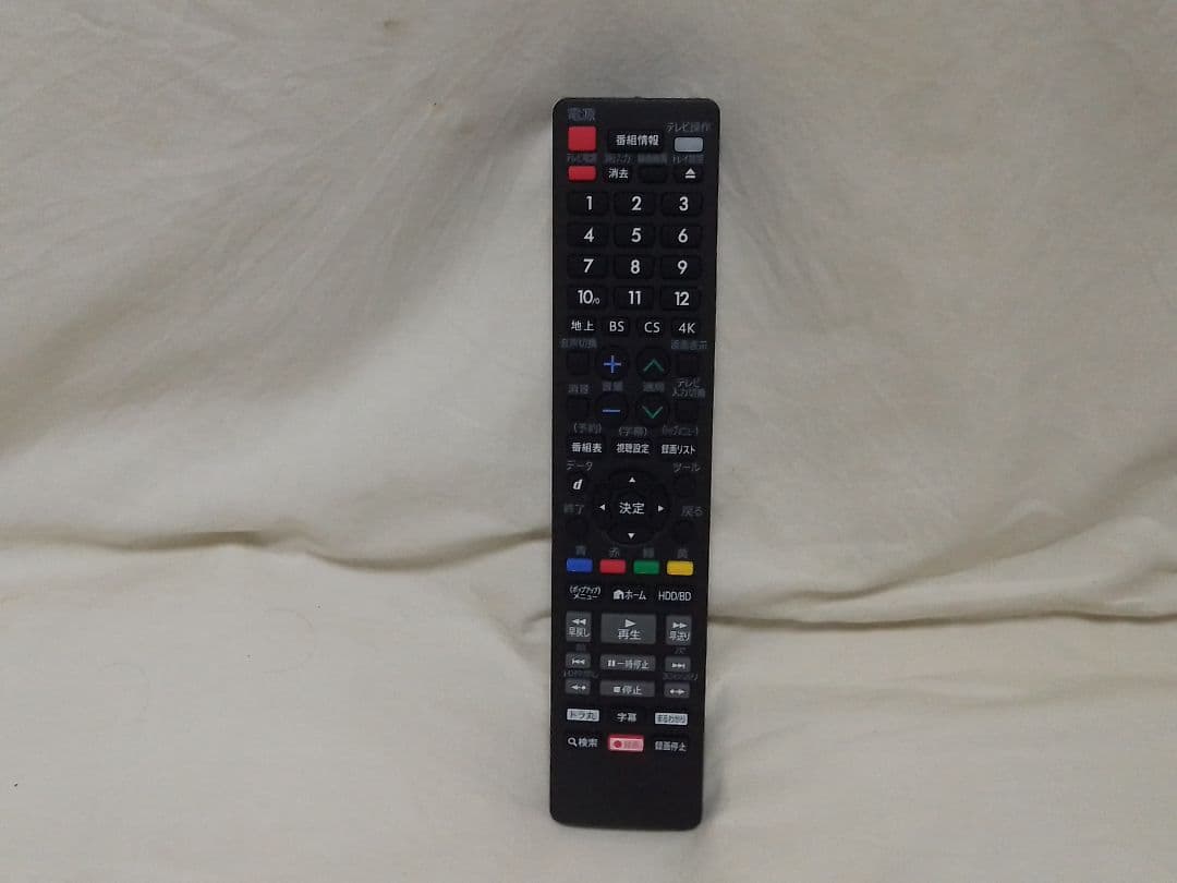 即発送!ハイスペック４Kレコーダー！動作確認品！アクオス4B−C10BT3