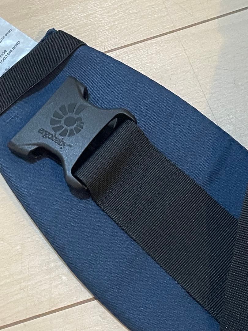 【美品】エルゴベビー　オムニ360 クールエア　ミッドナイトブルー