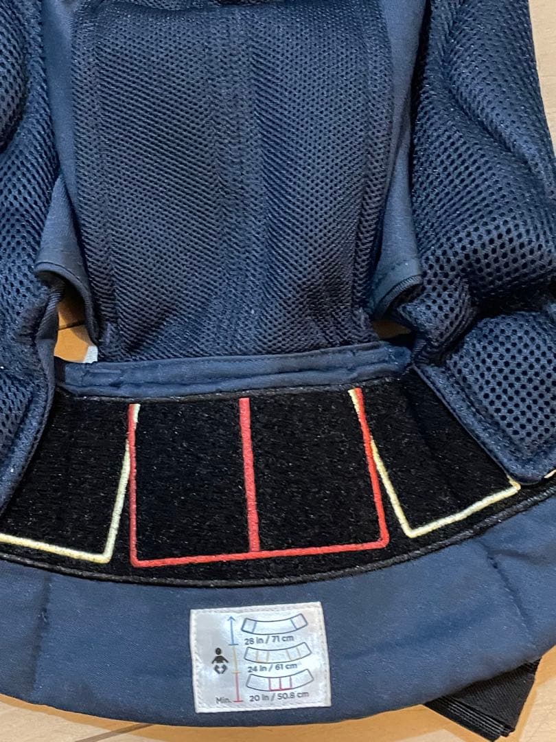 【美品】エルゴベビー　オムニ360 クールエア　ミッドナイトブルー