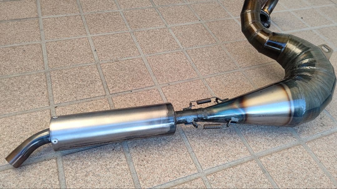 スーパーDio AE27/AF28 アップタイプ　チャンバー　縦型エンジン