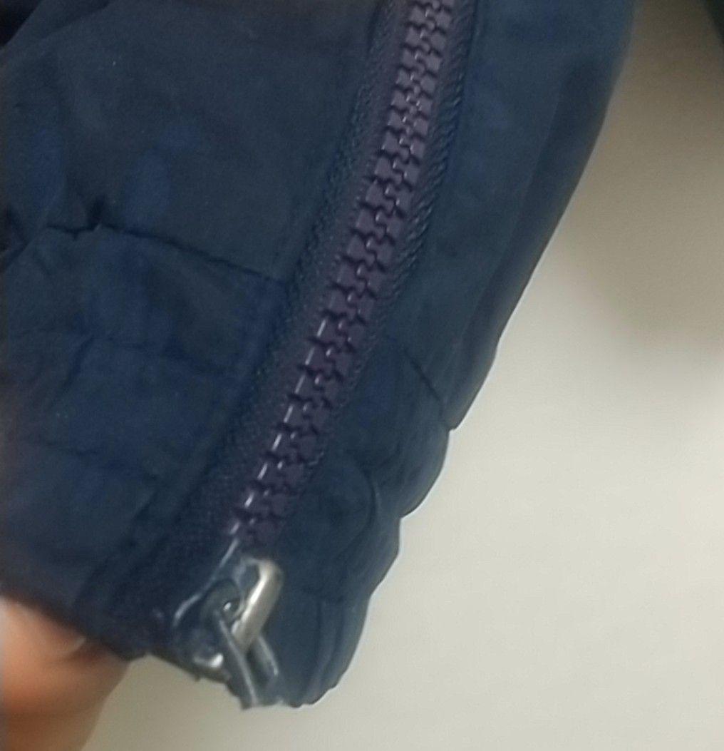 90s STARTER ノートルダム ナイロンアノラック ハーフジップ 韓国古着