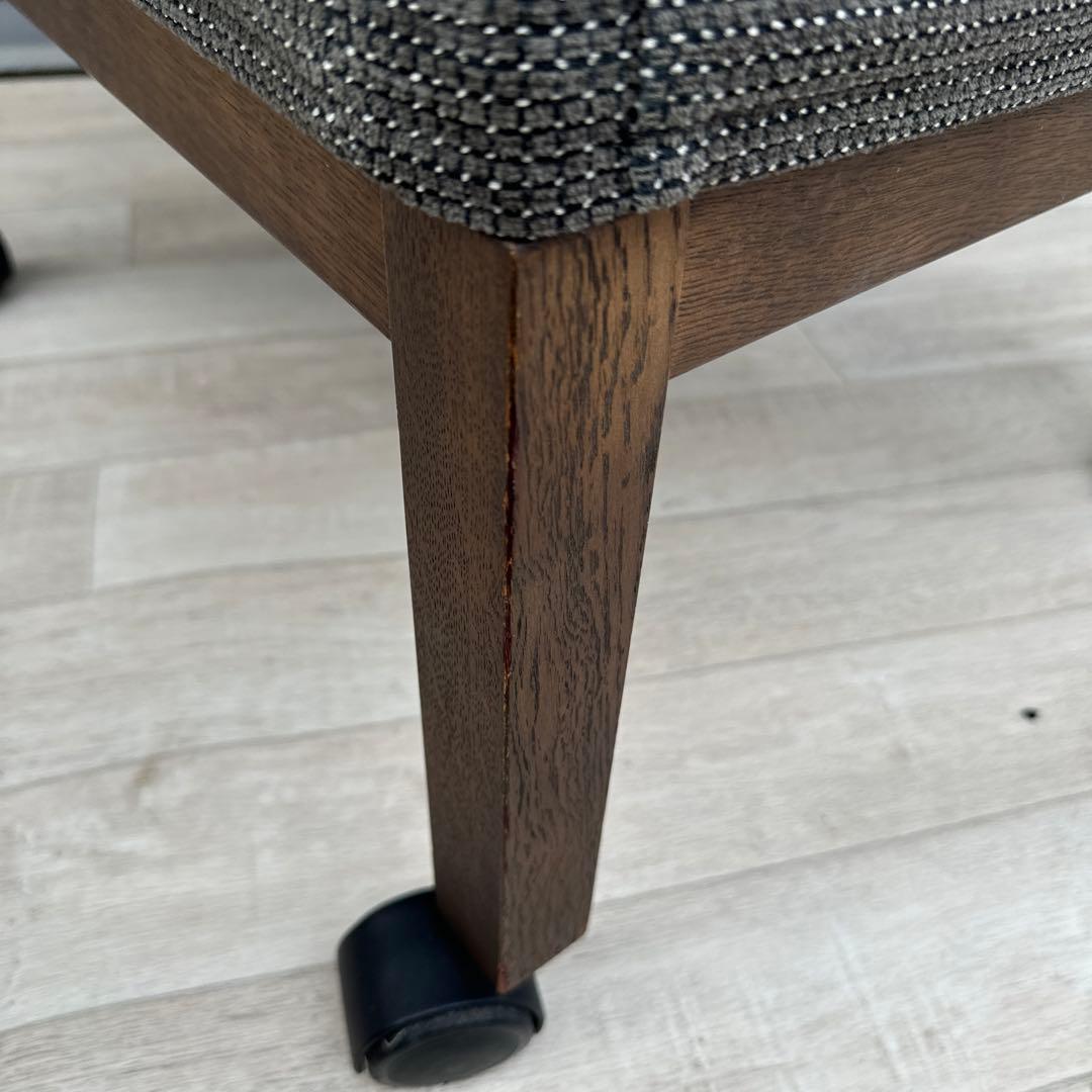 karimoku ダイニングチェアー　CU5100 キャスター付き　③