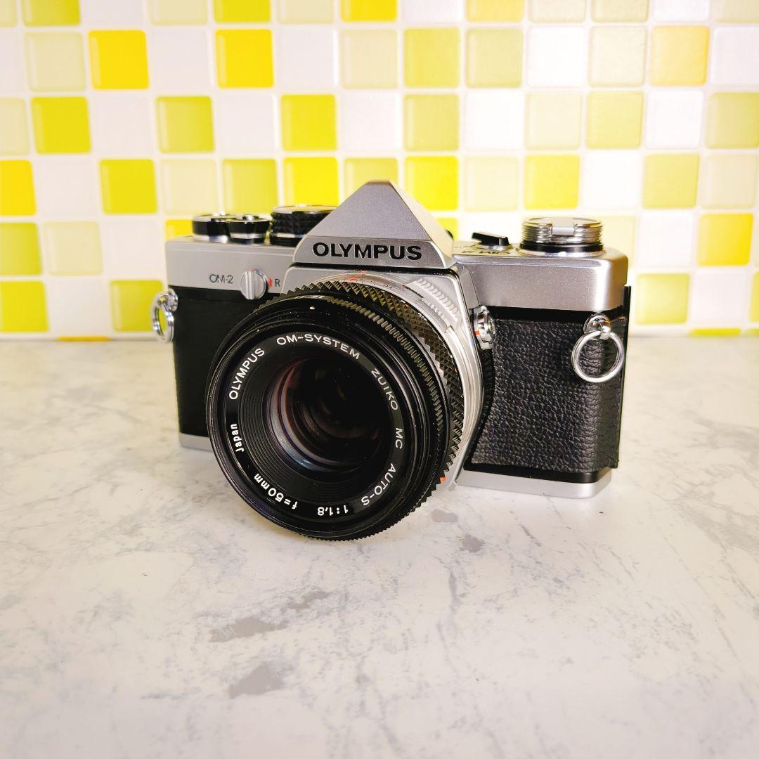 美品★ OLYMPUS OM-2n 一眼レフ フィルムカメラ レンズセット