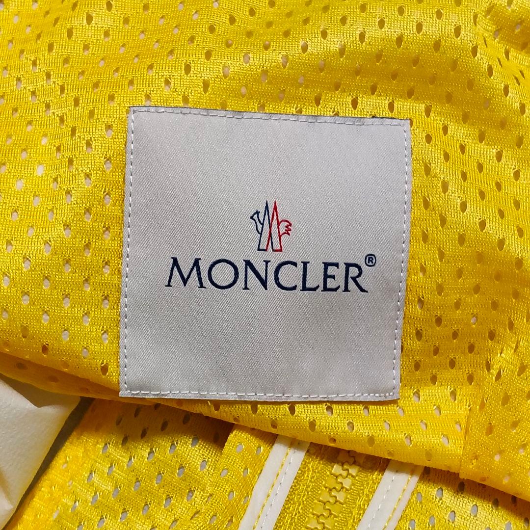 MONCLER　DOI　ナイロンジャケット　ホワイト　イエロー　Ｌ