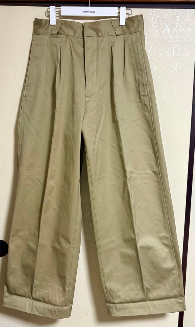 最終値下げFUMIKA_UCHIDA ワイドパンツ　size38