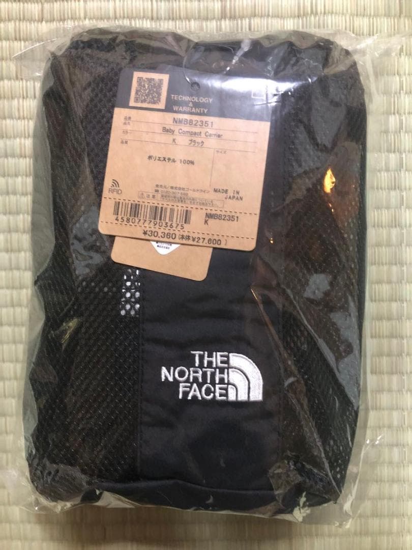 ノースフェイス NMB82351 K ベイビーコンパクトキャリアー ブラック